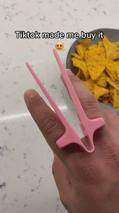 Finger Chopsticks for Gaming / Snack Holding Finger Accessory